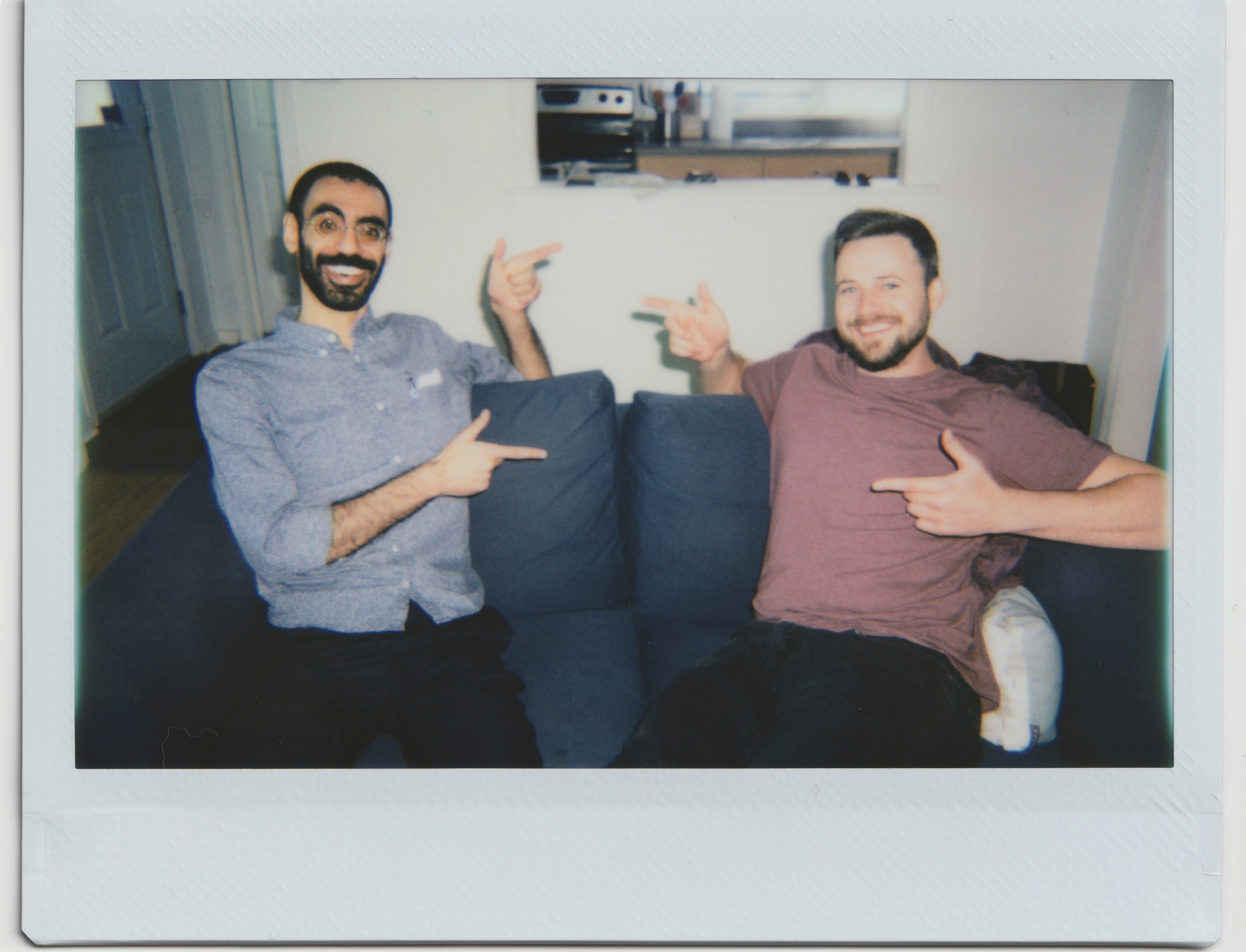 a polaroid of me (beanboy) and m4rk88